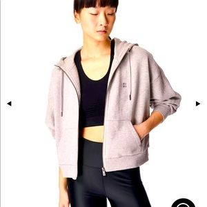 Sweaty Betty cozy gray sweatshirt